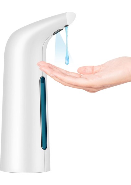 Otomatik Sabunluk Fotoselli, Eller Serbest Sıvı Sabunluk, 14OZ / 400ML Mutfak Banyo Otel Için Otomatik El Bulaşık Sabunu Dispenseri, Pil Hareket Sensörü Su Geçirmez Sabunluk (Yurt Dışından)