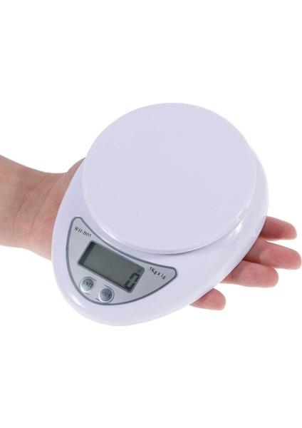 Doğru Mutfak Dijital LED Elektronik Tartı Mutfak Gıda Terazisi Mutfak Restoran Gıda Ağırlığı Ölçme Aracı Mutfak Pişirme Aracı 5kg/1g (Yurt Dışından)