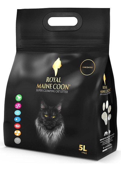 Süper Emiş Gücüne Sahip Kokusuz Perlit Kedi Kumu 5 Litre