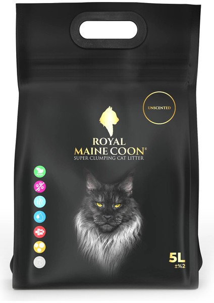 Süper Emiş Gücüne Sahip Kokusuz Perlit Kedi Kumu 5 Litre