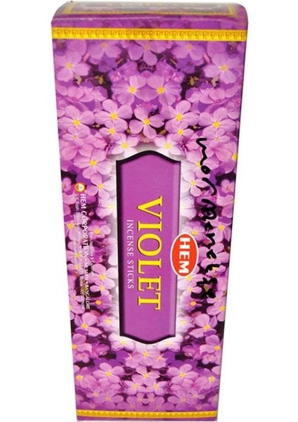 Violet Menekşe Kokulu 20li Çubuk Tütsü modelleri