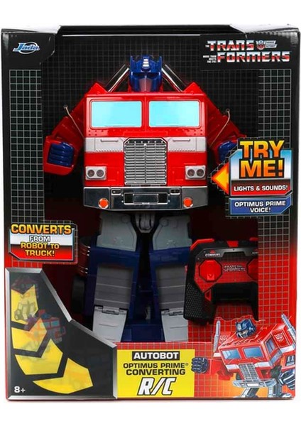 Jada Toys Transformers Optimus Prime Uzaktan Kumandalı Autobot