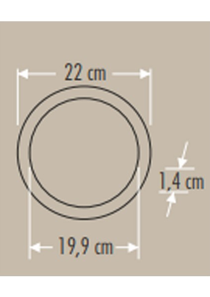 CT-5129 Slim LED Panel 18W Günışığı fiyatları