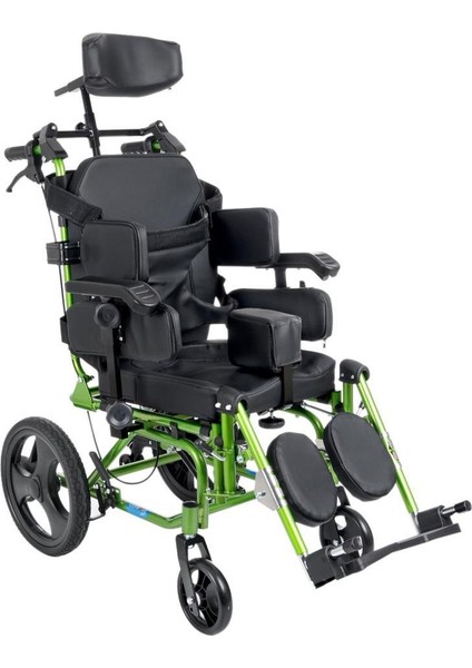 KY958-C-36 Cp Özellikli Pediatrik Tekerlekli Sandalye