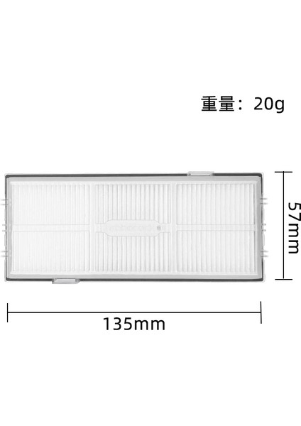 Roborock S7 / G10 / S7MAXV Ultra * Artı / S8 / S8 Pro Ultra / G10S / G10S Pro Robot Süpürge Için Hepa Filtre (Yurt Dışından) fırsatları