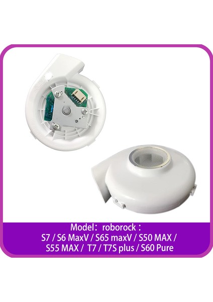 Roborock S7 /s6 Maxv /S65 MAXV/S50 MAX/S55 Max/t7 /T7S PLUS/S60 Pure Robot Elektrikli Süpürge Için Fan Motoru (Yurt Dışından)