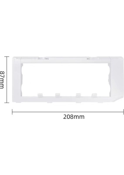 Roborock S8 Plus /s8+/s8 PRO/S8ULTRA/ G20 Robot Süpürge Için Beyaz Ana Fırça Kapağı (Yurt Dışından)