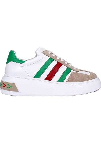 Barandas Kadın Ayakkabı Beyaz Yeşil modelleri