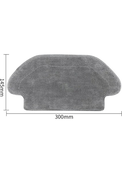 Xiaomi Mijia Mop Pro STYTJ02YM 3c 2s S10 B106GL Vıomı V2 Pro/v3 Se 2s Süpürme Robotu Elektrikli Süpürge Aksesuarları Için Paspas Bezi (Yurt Dışından)