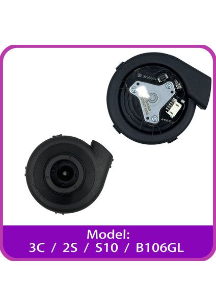 Xiaomi Miijia 2s / S10 / 3c / B106GL Robot Elektrikli Süpürge Motorunun Değiştirilmesi Için Fan Motoru (Yurt Dışından)