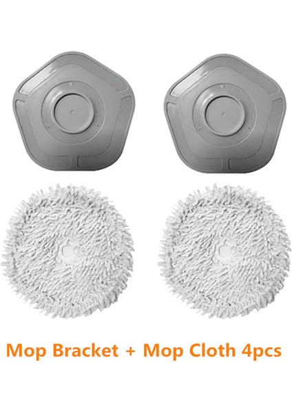 Paspas Standı + Paspas Bezi Xiaomi Dreame W10 / W10 Pro Robot Elektrikli Süpürge Için Paspas Rag Tutucu Yedek Parça Değiştirme (Yurt Dışından)