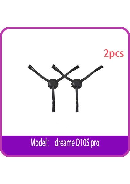 Dreame D9/F9/L10/S10/D10/MAX*PRO*PLUS*MISTRAL/ RLS3D/L10S Ultr Robot Elektrikli Süpürge Için Yan Fırça (Yurt Dışından)