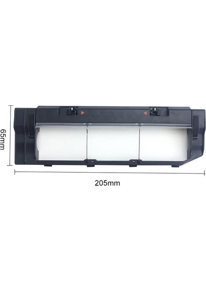 Xiaomi Mijia Mi 1/1s Roborock S5 / S6 / S5MAX / S50 / S51 / S52 S55 / T6 / T4 Robot Elektrikli Süpürge Parçaları Için Siyah Ana Rulo Fırça Kapağı (Yurt Dışından)