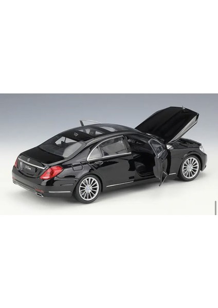 Mercedes S Class 1:24 Siyah Maket Model Metal Araba Birebir Ayni