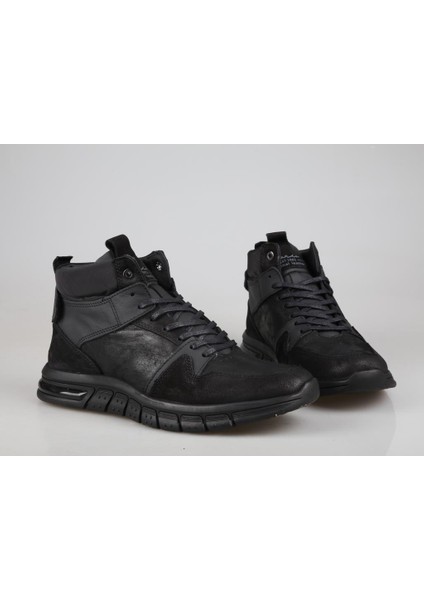 Marcomen 18394 Deri Siyah Erkek Bot fırsatları