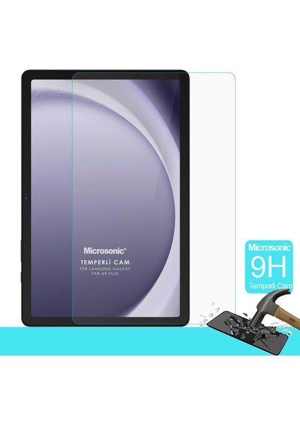 Samsung Galaxy Tab A9 Plus Tempered Glass Cam Ekran Koruyucu