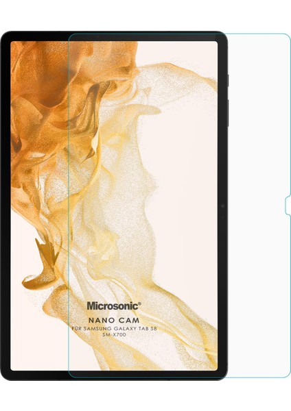 Samsung Galaxy Tab S9 Fe Nano Glass Cam Ekran Koruyucu