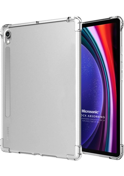 Samsung Galaxy Tab S9 Fe Kılıf Shock Absorbing Şeffaf