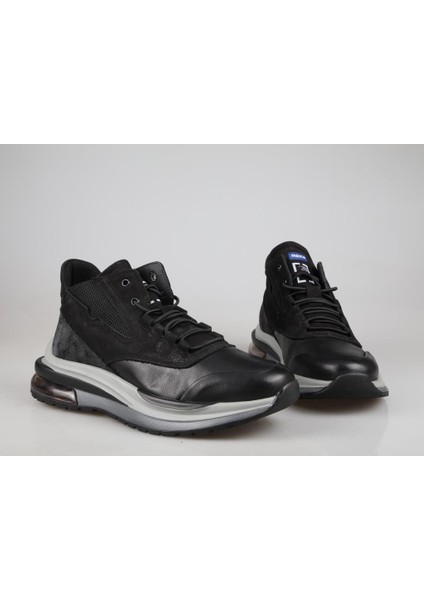 Marcomen 16062 Deri Siyah Erkek Bot fırsatları