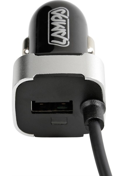 Micro USB Hızlı Araç Şarjı+Extra USB Port 2400mA-5V 38928 fırsatları