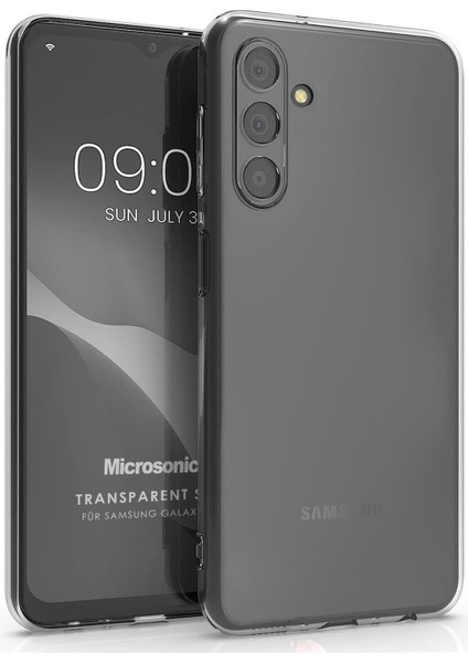 Samsung Galaxy M34 5g Kılıf Transparent Soft Şeffaf