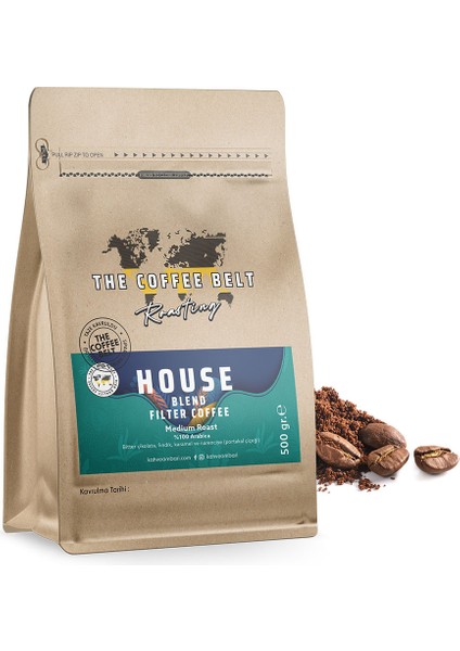 The Coffee Belt House Blend Filtre Kahve 500  gr