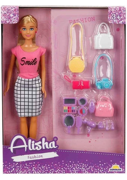 3392 Alisha Fashion Aksesuar Set 29 cm