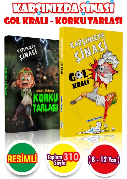 Karşınızda Şinasi Serisi 2 Kitaplı Set - Demet Türkmen