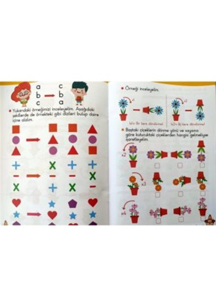 Dİkkat Güçlendirici ve Zeka Geliştirici Etkinlik Seti 4 - 6 Yaş - 5 Kitap