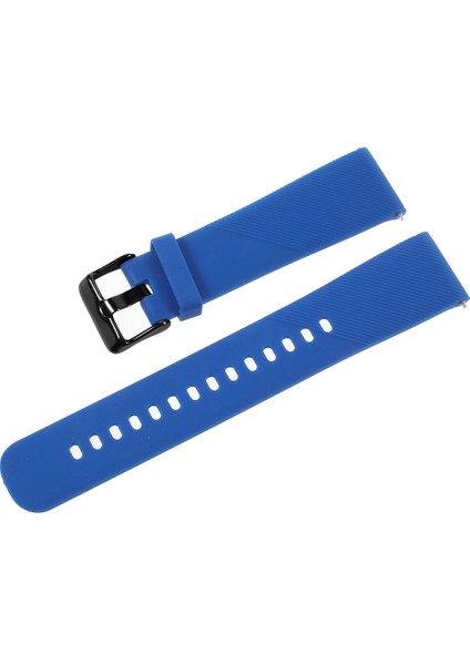 Samsung Gear S2 Classic/garmin Vivoactive 3/amazffit Gençlik 20MM Yumuşak Tpu Saat Band Strap Seplasmanı - Bue (Yurt Dışından)