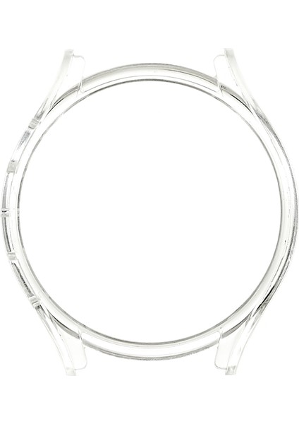 Samsung Galaxy Watch 5 44MM Kauçuk Kılıf Kılıfı Önleme Önleyici Yarım Koruyucu Kapak - Şeffaf (Yurt Dışından) modelleri