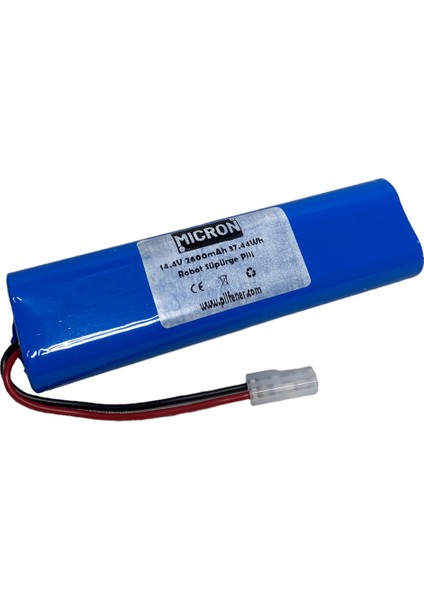 Tefal RR76OF0 X-Plorer Serie 75 Robot Süpürge Için 14.4V 2600MAH Robot Süpürge Pili Bataryası modelleri