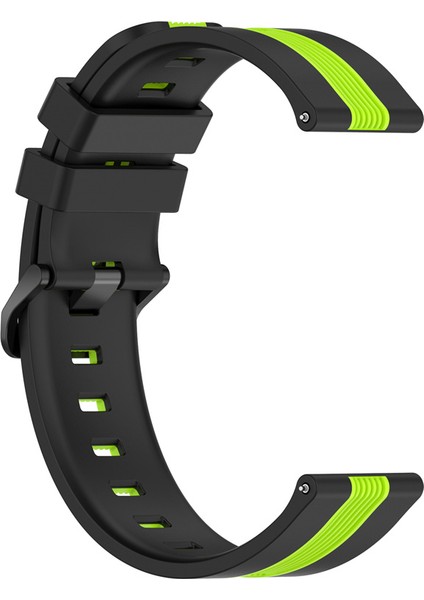 Huawei Spor Bantları Saat Gt 3 Se/saat Gt Çift Renk 22MM Saat Bando Breefable Yumuşak Silikon Kayış - Siyah/kireç (Yurt Dışından) fırsatları