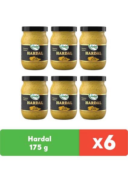 Hardal 175 gr x 6 Adet