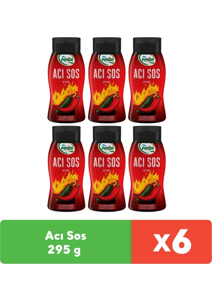 Acı Sos 295 gr x 6 Adet