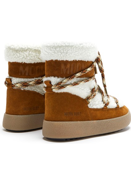 Moon Boot Kadın Kar Botu 24500500-001 Moon Boot Ltrack Shearling Whisky/off White