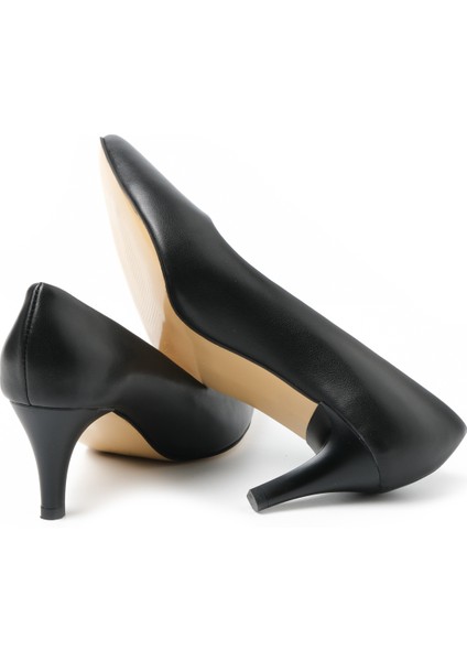 Kadın Stiletto MAR-23K-191-327 John May Siyah Cilt indirimleri