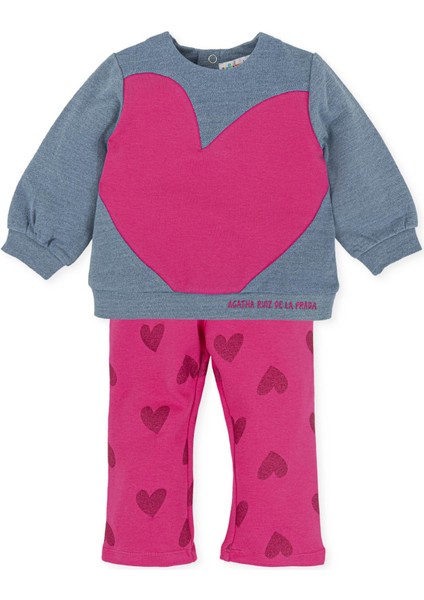 Agatha Ruiz de la Prada Kalpli 2li Bluz Pantolon Set