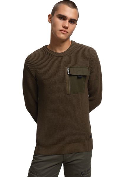 Regular Fit Erkek Kazak LF2033888 LF2033888013