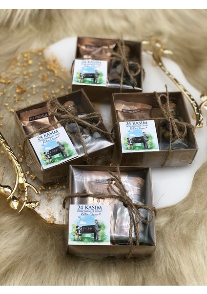 5 Adet Öğretmenler Gününe Özel Kahve ve Çakıltaşı Paketi fiyatları