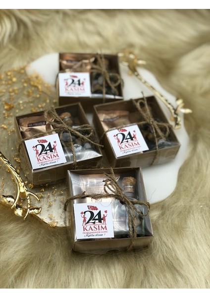 5 Adet Öğretmenler Gününe Özel Kahve ve Çakıltaşı Paketi fiyatları