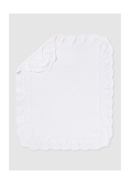 Beyaz Bebek Battaniyesi - Mayoral - Krem - Standart - 09240-KREM-STANDART