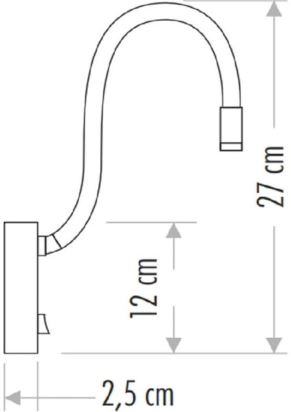 Ct-5232 Baykuş Led Aplik 3W Günışığı