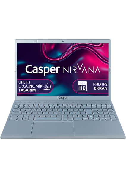 Nirvana C500.1115-8V00T-G-F Intel Core i3-1115G4 8GB RAM 500GB SSD GEN4 Windows 11 Home