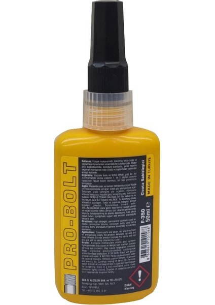 Fıxed Civata Sabitleyici Yüksek Mukavemetli Pro-Bolt 50 ml fiyatları