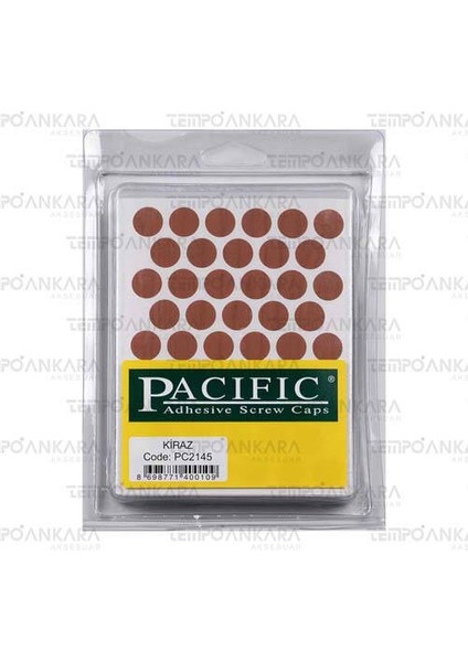 Pacific Yapışkanlı Tapa Kiraz (14MM)