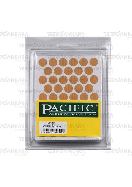 Pacific Yapışkanlı Tapa Meşe (14MM)