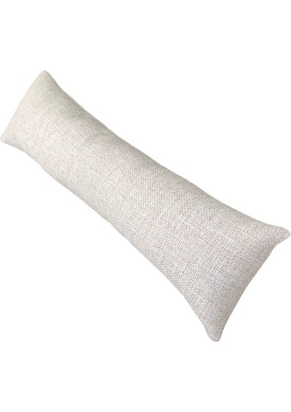 Yastık Düzenleyici Uzun Boy Hasır Keten Bileklik & Saat ve Kelepçe 8X28 cm