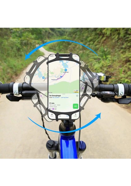 Ayarlanabilir Bebek Arabası Telefon Tutucu- Bisiklet Motosiklet Telefon Tutucu Silikon Aparat (Lisinya) indirimleri