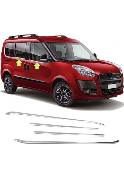 Doblo Krom Set 2010-2022 Arası UYUMLU14 Parça